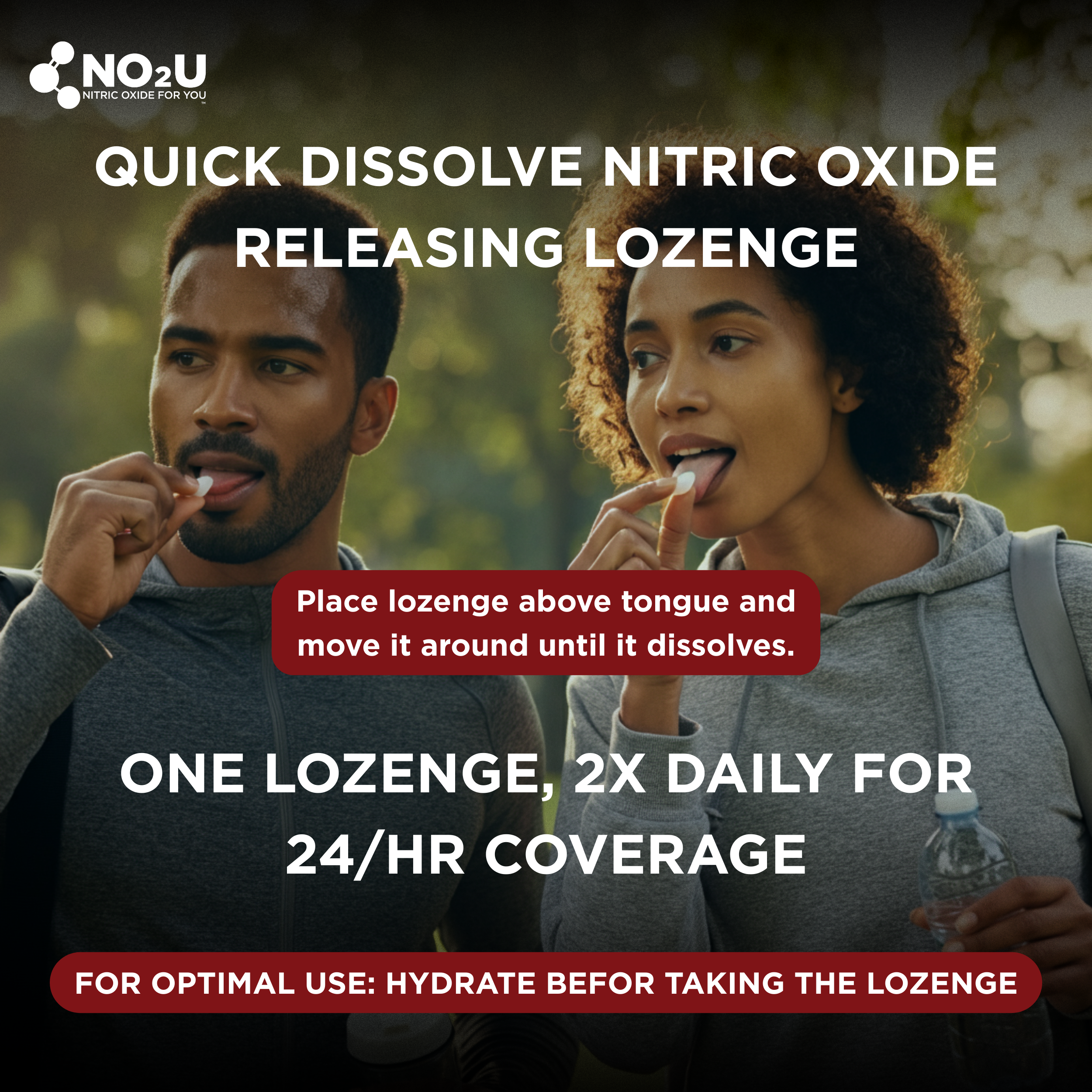 NO2U Nitric Oxide Lozenges