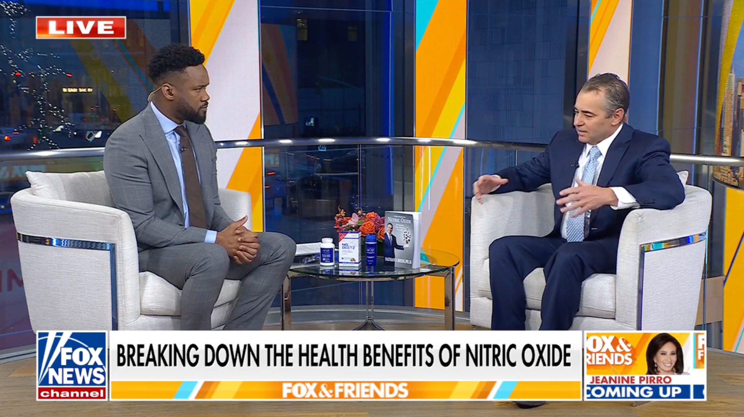 Dr. Nathan S Bryan featured on FOX News highlighting book launch of 'The Secret of Nitric Oxide: Bringing the Science to Life' for American Heart Health month